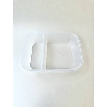 2 Compartment Plastic Container - LB1002